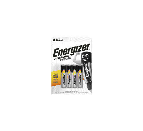 ელემენტი Energizer Alkaline Power AAA LR03-FSB4 (E300132600) — ელემენტები და ბატარეები
